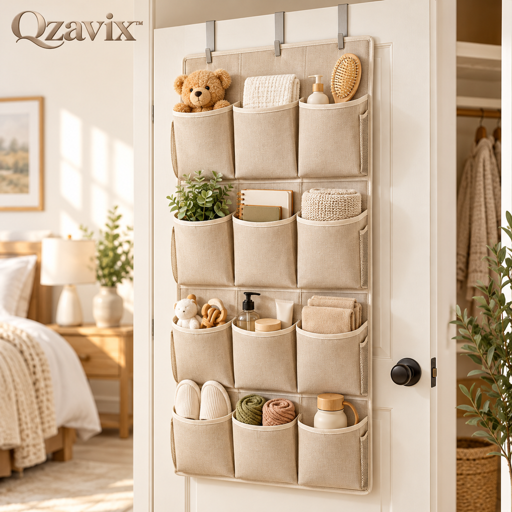Qzavix™ Over The Door Storage Organizer