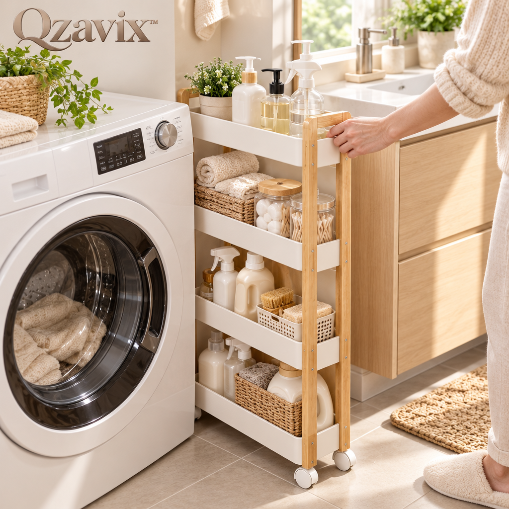 Qzavix™ Slim Gap Storage Cart