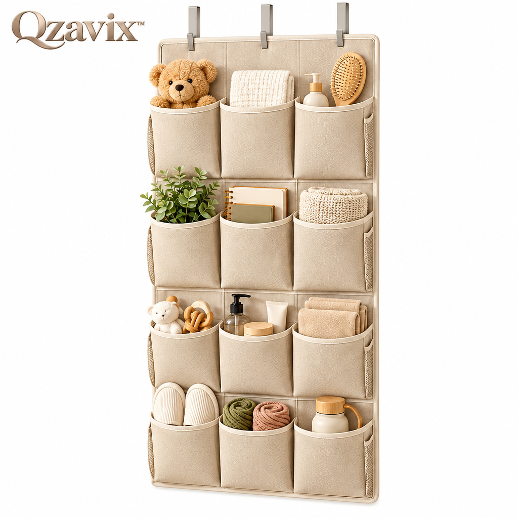 Qzavix™ Over The Door Storage Organizer