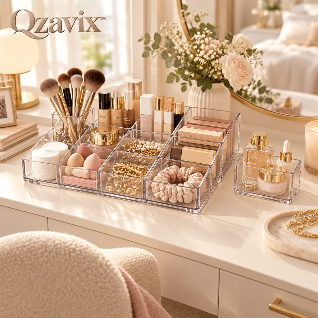 Qzavix™ Desktop Drawer Organizer Set