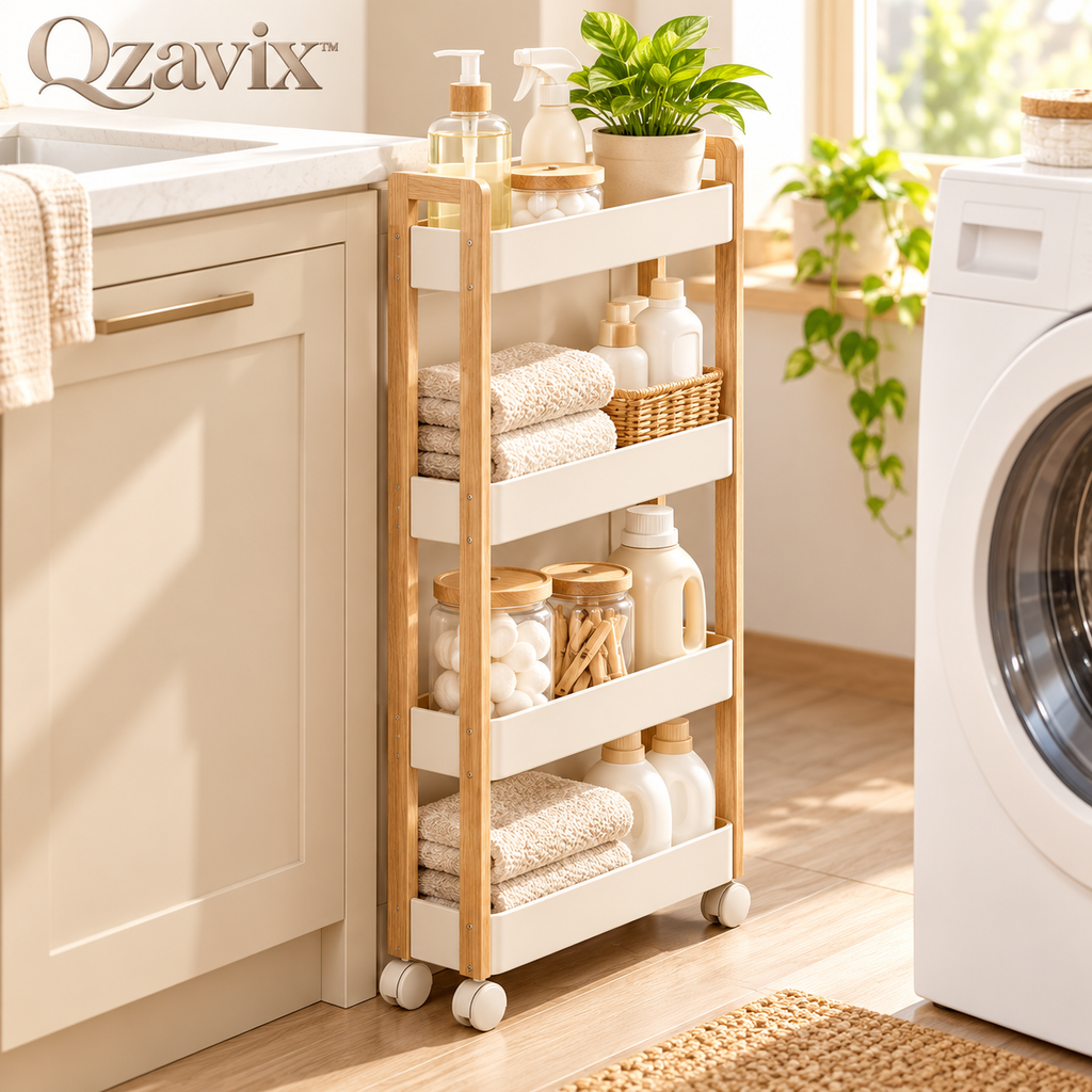 Qzavix™ Slim Gap Storage Cart